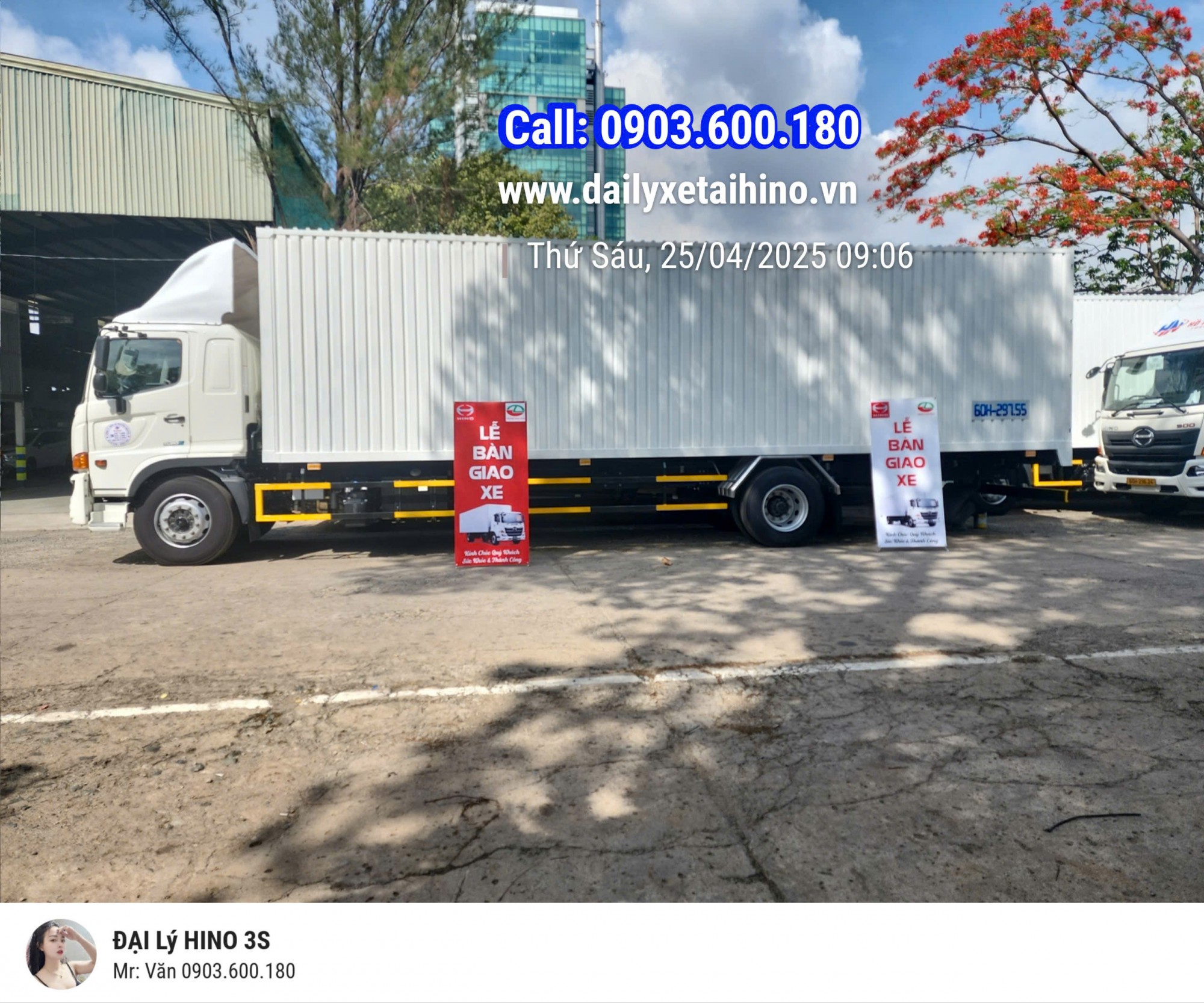 Hino Thùng Kín FG8JT8A Siêu Dài
