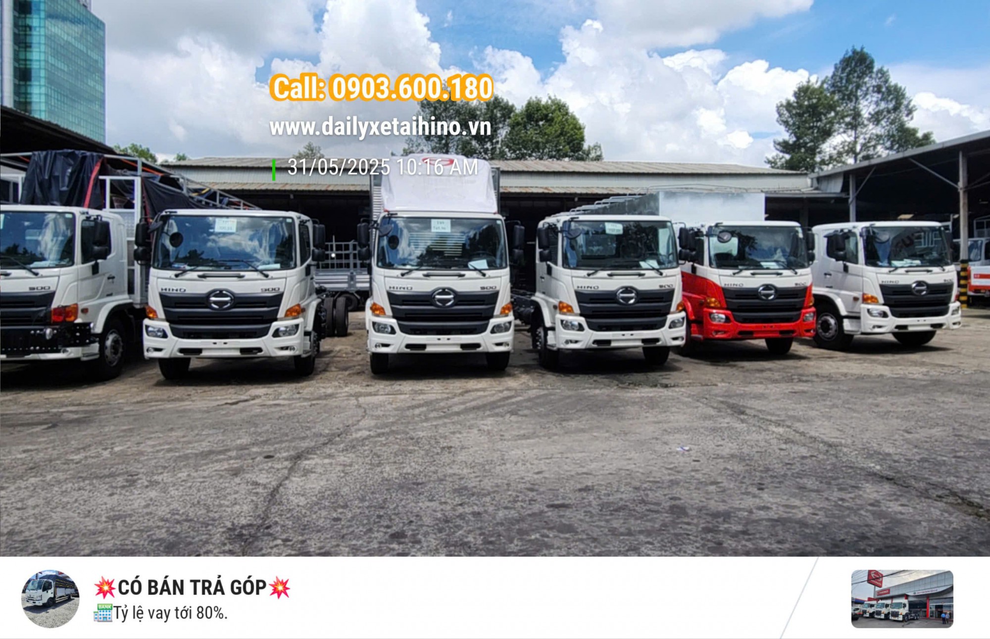 GIÁ XE HINO 500